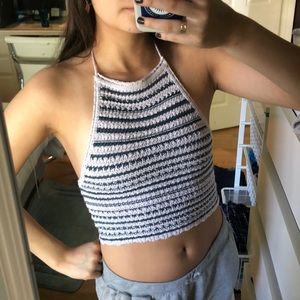NWOT Urban Outfitters crochet halter top
